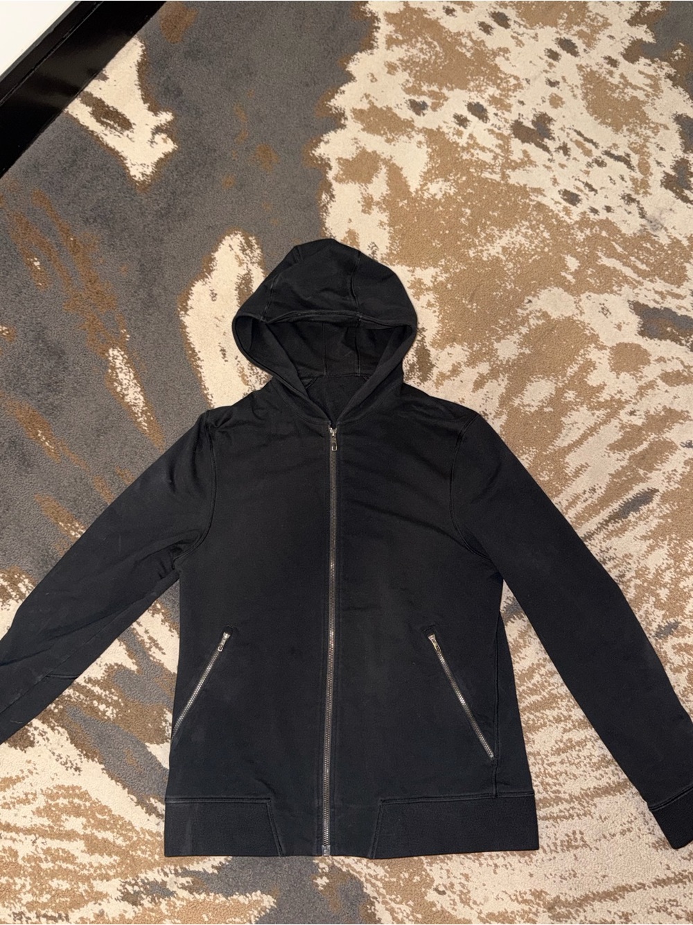 Lululemon Black Zip-Up Hoodie Jacket